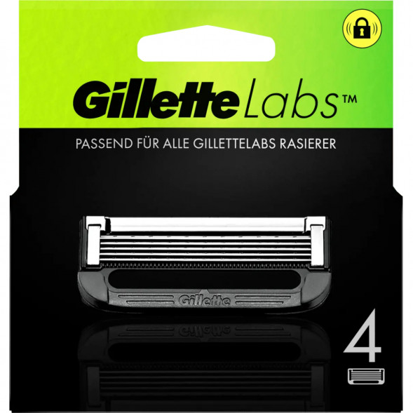 Лезвия для бритвы Gillette Labs, 4 шт. в Новокузнецке
