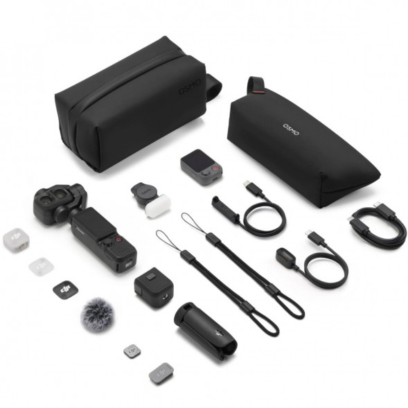 Экшн-камера DJI Osmo Pocket 4P Vlog Combo, чёрный в Новокузнецке