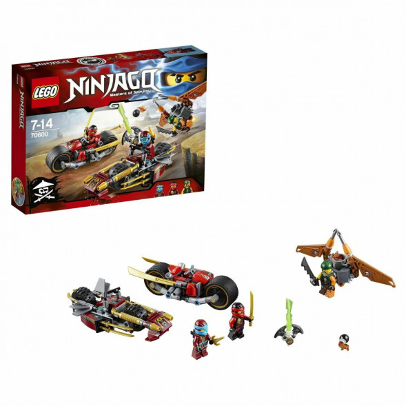 Конструктор LEGO Ninjago 70600 Погоня на мотоциклах в Новокузнецке