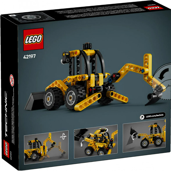 Конструктор LEGO Technic 42197 Экскаватор-погрузчик в Новокузнецке