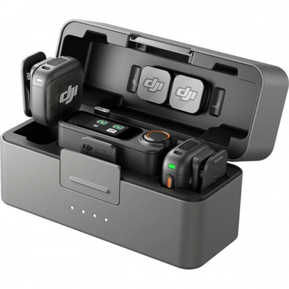 Беспроводной микрофон DJI Mic 3 (2 TX + 1 RX + Charging Case) в Новокузнецке