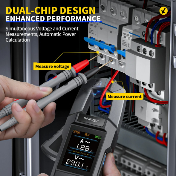 Токовые клещи Fnirsi DMC-100 в Новокузнецке
