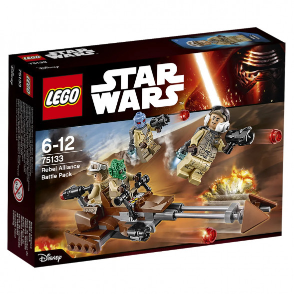 Конструктор LEGO Star Wars 75133 Боевой набор Повстанцев в Новокузнецке