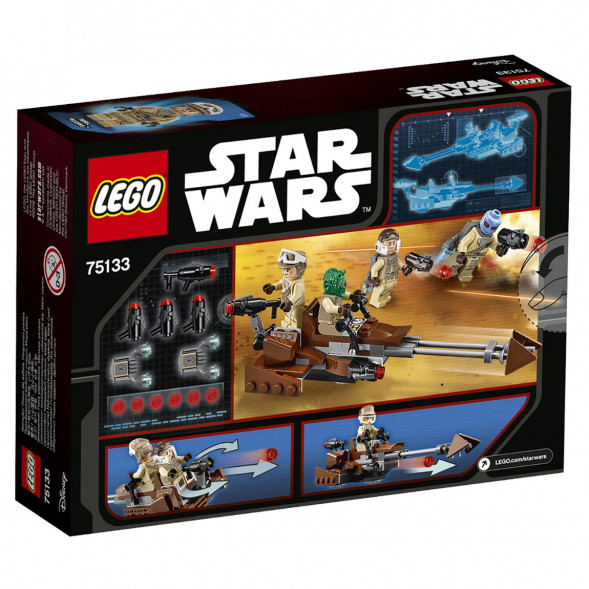 Конструктор LEGO Star Wars 75133 Боевой набор Повстанцев в Новокузнецке