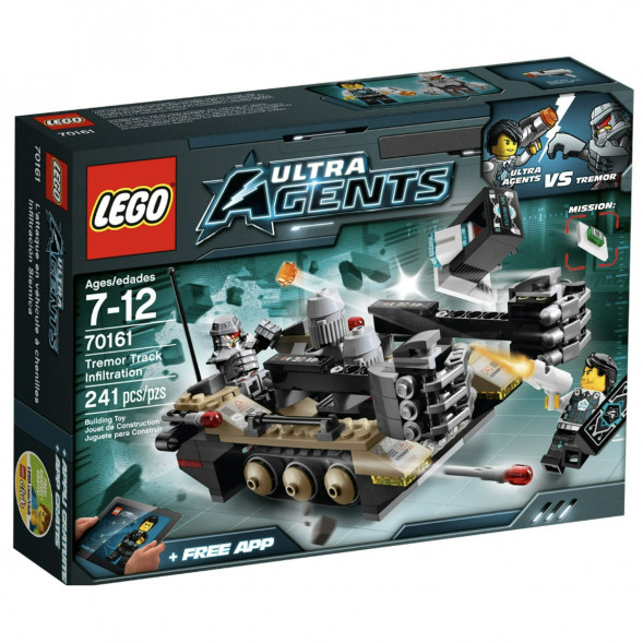 Конструктор LEGO Ultra Agents 70161 Проникновение гусеничного танка Тремора в Новокузнецке