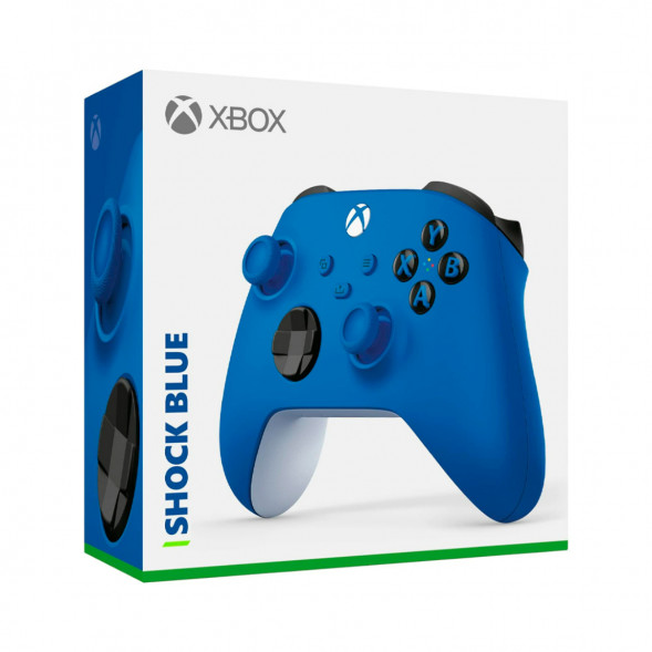 Геймпад Microsoft Xbox Series, Shock Blue в Новокузнецке