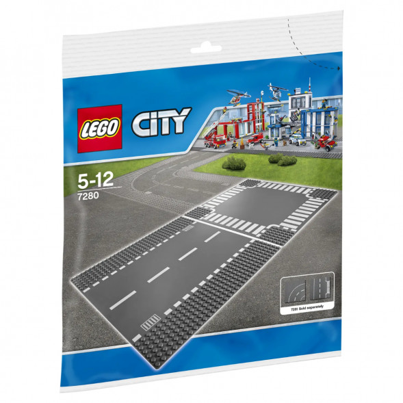 Конструктор LEGO City 7280 Прямая дорога и перекрёсток в Новокузнецке
