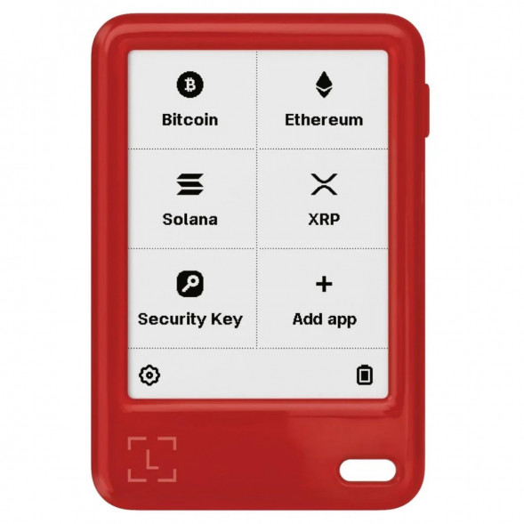 Аппаратный кошелек Ledger Nano Gen5, красный в Новокузнецке