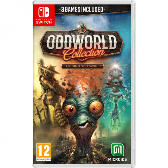 Игра Oddworld Collection [Nintendo Switch, русские субтитры] в Новокузнецке
