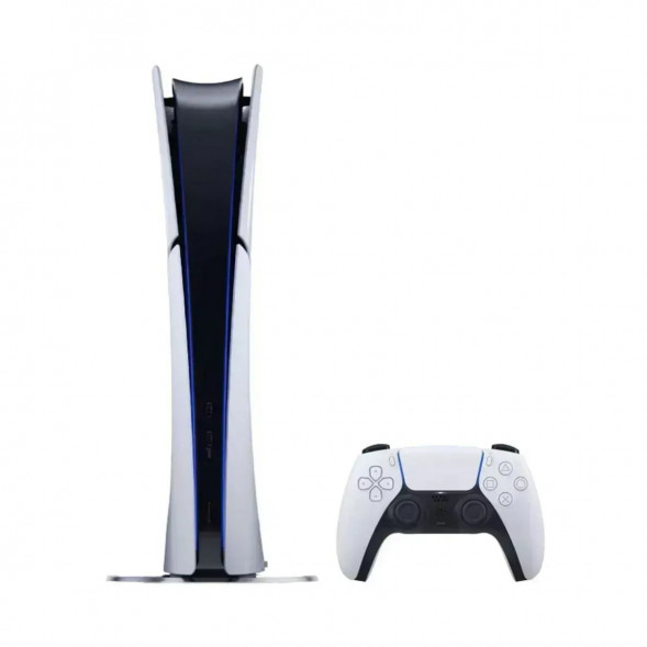 Игровая приставка Sony PlayStation 5 Slim 825 ГБ без дисковода, белый в Новокузнецке