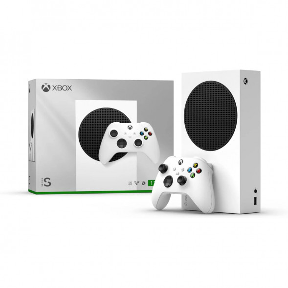 Игровая приставка Microsoft Xbox Series S, 1 ТБ, белый в Новокузнецке
