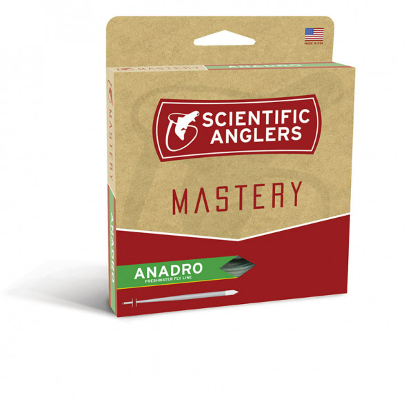 Шнур нахлыстовый Scientific Anglers Mastery Anadro 123822 WF-6-F, Green/Yellow в Новокузнецке