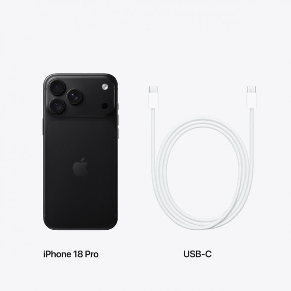 Смартфон Apple iPhone 18 Pro 512GB (eSIM), Black в Новокузнецке