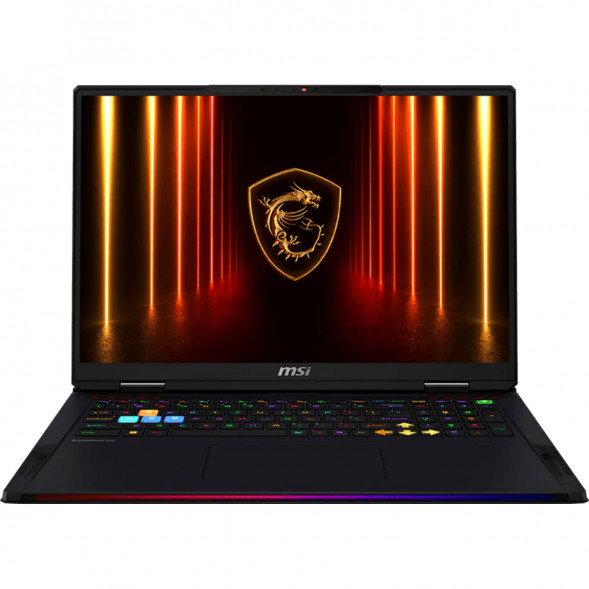 Ноутбук MSI Raider A18 HX A9WJG-407RU (18&amp;quot;, IPS, AMD Ryzen 9 9955HX3D 2.5ГГц, 16-ядерный, 32Гб DDR5, 2Тб SSD, RTX 5090 24Гб, Windows 11 Home), черный в Новокузнецке