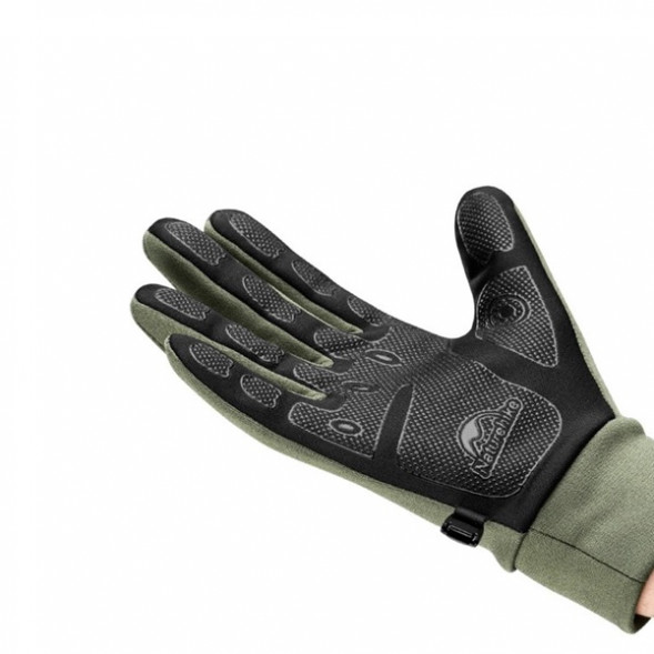 Перчатки сенсорные спортивные Naturehike Outdoor Full Touch GL10 (серый, L) в Новокузнецке