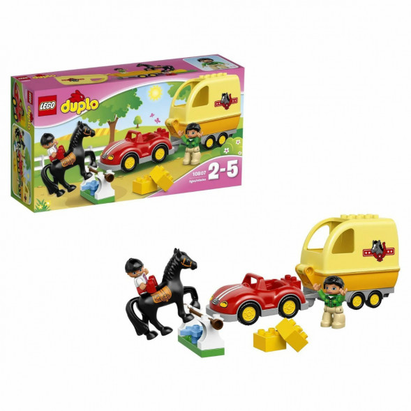 Конструктор LEGO DUPLO Town 10807 Трейлер для лошадок в Новокузнецке