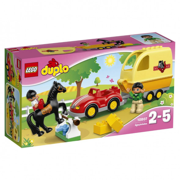 Конструктор LEGO DUPLO Town 10807 Трейлер для лошадок в Новокузнецке