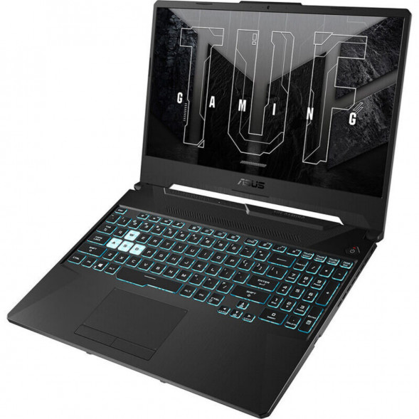 Ноутбук ASUS TUF Gaming A15 FA506NCG-HN199W (15.6&amp;quot;, IPS, AMD Ryzen 7 7445HS 3.2 ГГц, 6 ядер, 16 ГБ DDR5, SSD 512 ГБ, GeForce RTX 3050, Windows 11 Home), черный в Новокузнецке