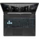 Ноутбук ASUS TUF Gaming A15 FA506NCG-HN199W (15.6&amp;quot;, IPS, AMD Ryzen 7 7445HS 3.2 ГГц, 6 ядер, 16 ГБ DDR5, SSD 512 ГБ, GeForce RTX 3050, Windows 11 Home), черный в Новокузнецке