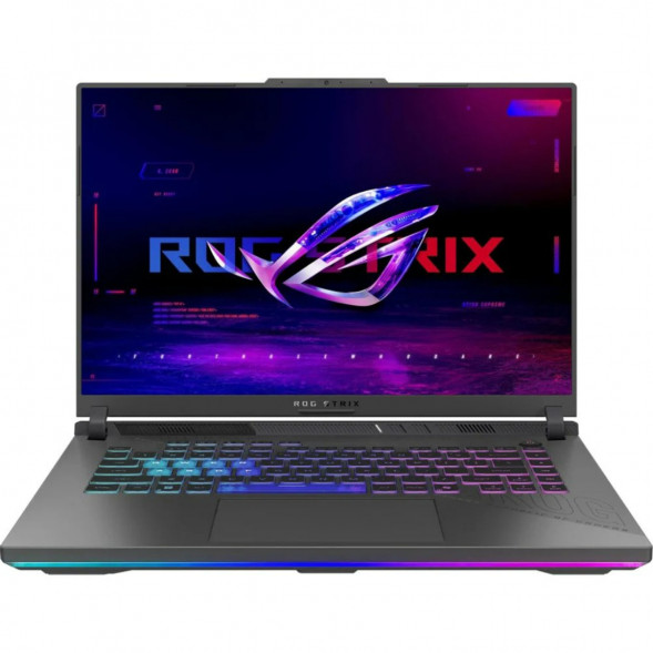 Ноутбук ASUS ROG Strix G16 G614PR-RV090 (16&amp;quot;, IPS, AMD Ryzen 9 8940HX 2.4ГГц, 16 ядер, 32ГБ DDR5, 1ТБ SSD, 	 NVIDIA GeForce RTX 5070 Ti - 12 ГБ, TGP 140Вт, без ОС), серый в Новокузнецке