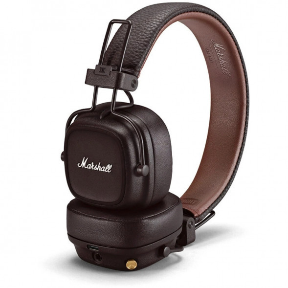 Беспроводные наушники Marshall Major IV, коричневый в Новокузнецке