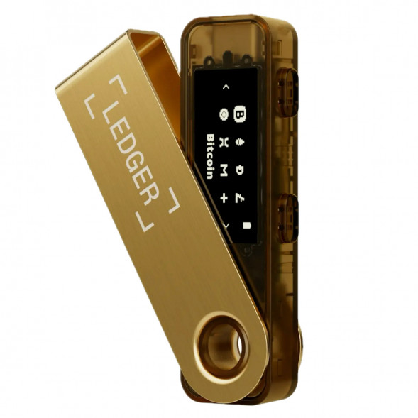 Криптокошелек Ledger Nano S Plus 1 шт., золотой в Новокузнецке