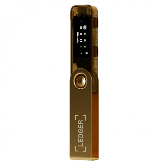 Криптокошелек Ledger Nano S Plus 1 шт., золотой в Новокузнецке