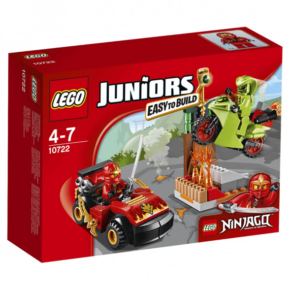 Конструктор LEGO Juniors 10722 Схватка со змеями в Новокузнецке