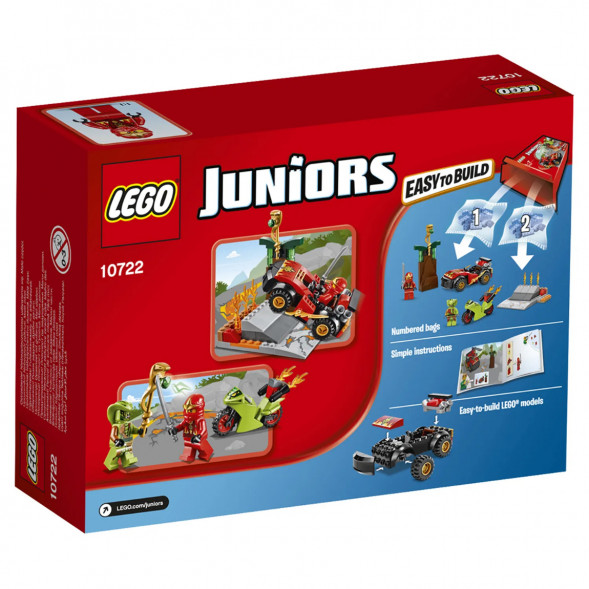 Конструктор LEGO Juniors 10722 Схватка со змеями в Новокузнецке
