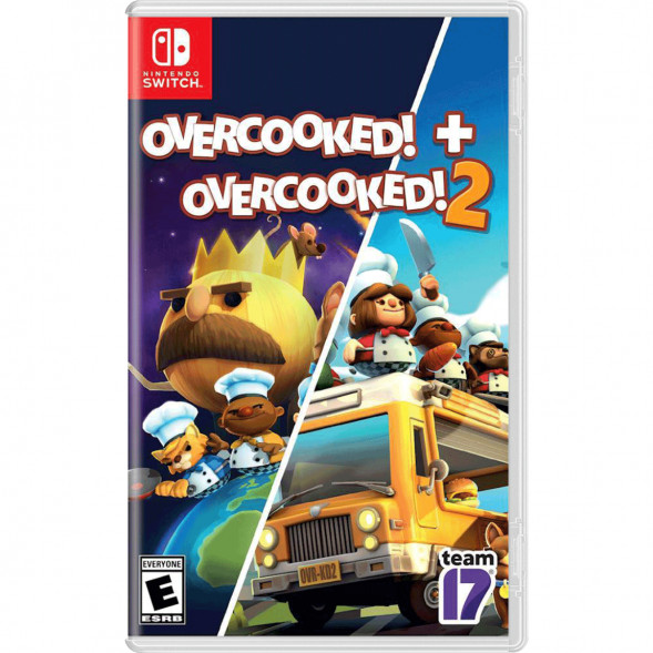 Игра Overcooked &amp;amp; Overcooked 2 [Nintendo Switch, английская версия] в Новокузнецке