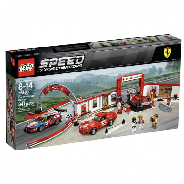 Конструктор LEGO Speed Champions 75889 Гараж Ferrari в Новокузнецке