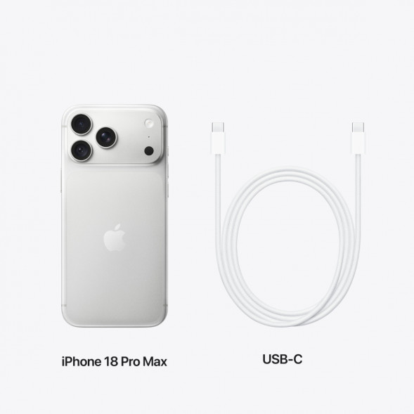Смартфон Apple iPhone 18 Pro Max 256GB (eSIM), Silver в Новокузнецке