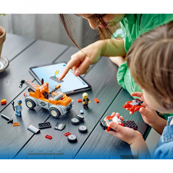 Конструктор LEGO City 60435 Ремонт эвакуаторов и спортивных автомобилей в Новокузнецке