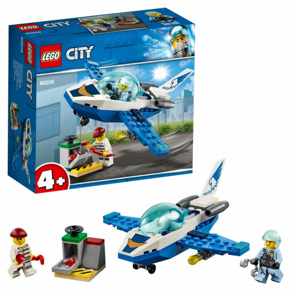 Конструктор LEGO City Police 60206 Воздушная полиция: патрульный самолет в Новокузнецке