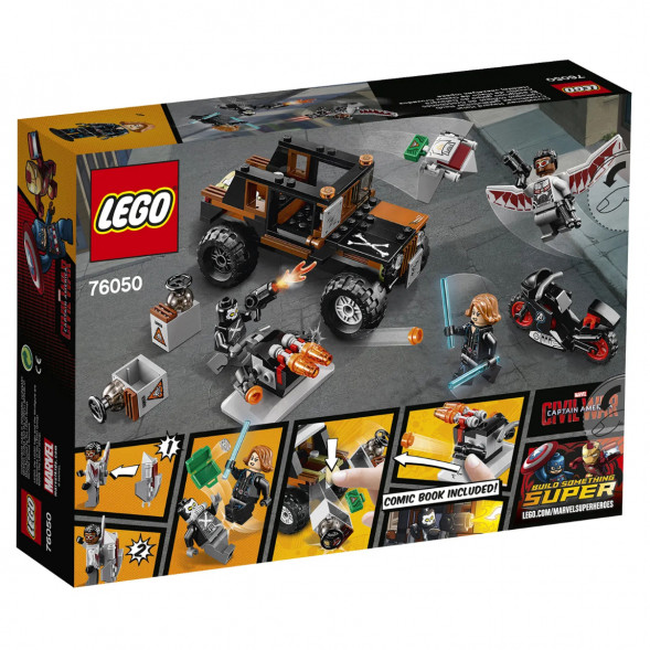 Конструктор LEGO Super Heroes 76050 Опасное ограбление в Новокузнецке