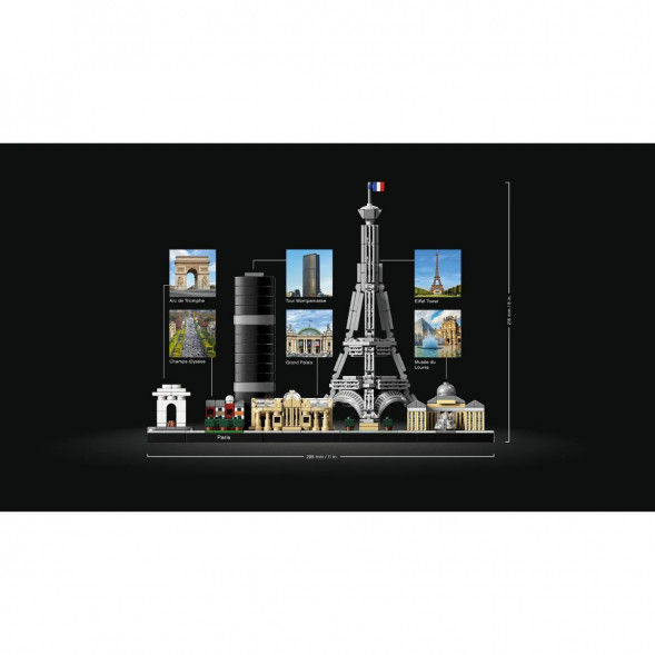 Конструктор LEGO Architecture 21044 Париж в Новокузнецке