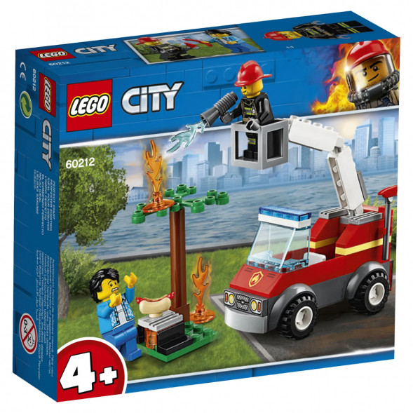 Конструктор LEGO City Fire 60212 Пожар на пикнике в Новокузнецке