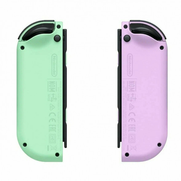 Геймпад Nintendo Switch Joy-Con controllers Duo, пастельный пурпурный / пастельный зеленый в Новокузнецке