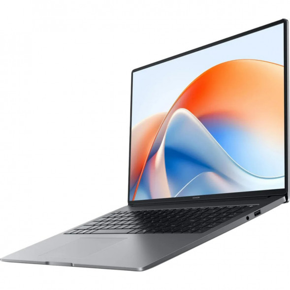 Ноутбук Honor MagicBook X16 Plus (5301AMBC) (14&amp;quot;, IPS, Intel Core 5 220H 2.7ГГц, 12 ядер, 32ГБ DDR4, 1ТБ SSD, Intel Graphics, Windows 11 Home), серый космос в Новокузнецке