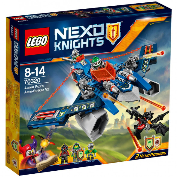 Конструктор LEGO Nexo Knights 70320 Аэро-арбалет Аарона в Новокузнецке