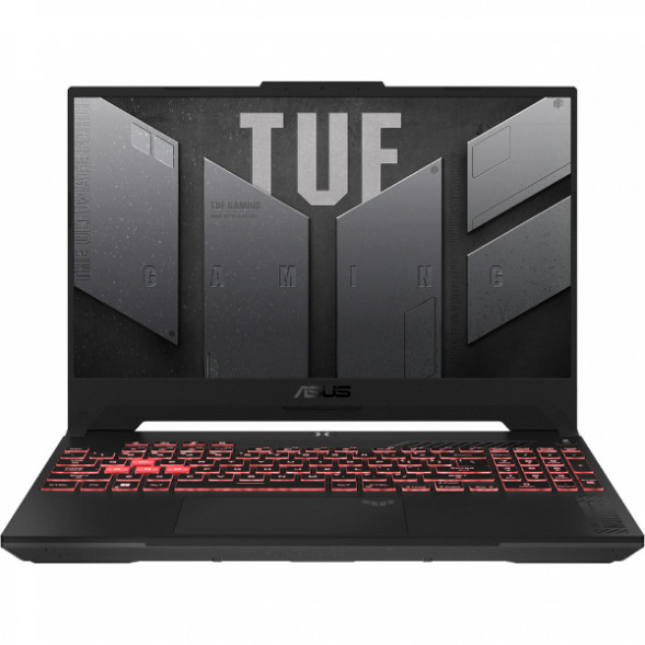 Ноутбук ASUS TUF Gaming 15 FA507NV-LP160 AMD Ryzen 5 7535HS, RAM 16 ГБ, SSD 512 ГБ, NVIDIA GeForce RTX 4060 для ноутбуков (8 Гб), Без системы, (90NR0E85-M00DT0), серый в Новокузнецке