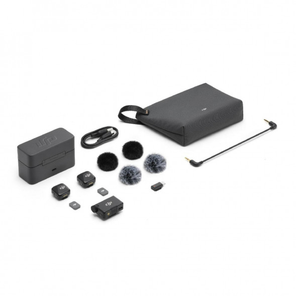 Микрофон DJI Mic Mini (2 TX + 1 RX + зарядный кейс) в Новокузнецке
