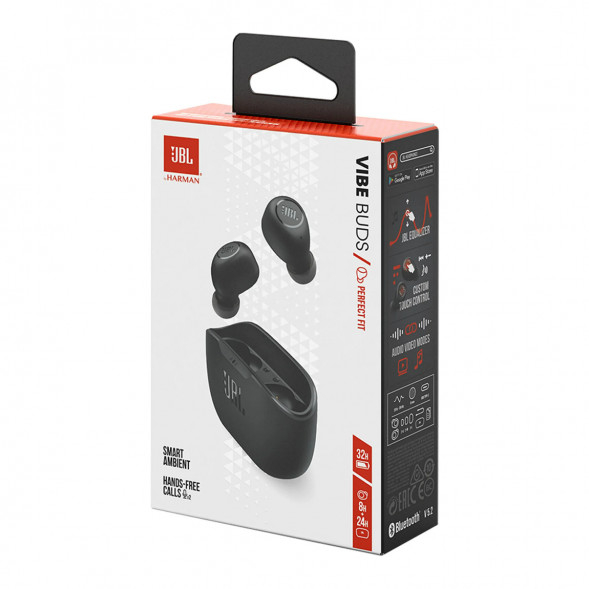 Беспроводные наушники JBL Wave Buds, Black в Новокузнецке