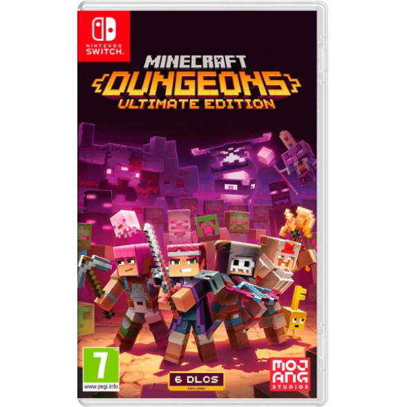 Игра Minecraft Dungeons - Ultimate Edition [Nintendo Switch, русские субтитры] в Новокузнецке