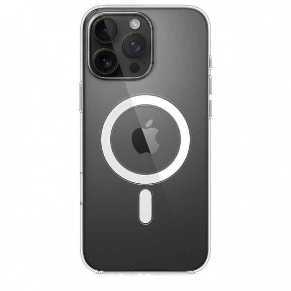 Чехол Apple Clear Case with MagSafe для iPhone 16 Pro Max, прозрачный (MA7F4ZM/A) в Новокузнецке