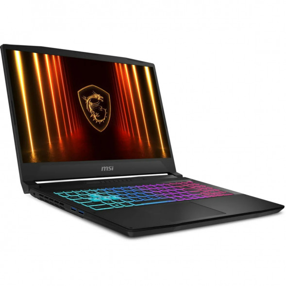 Ноутбук MSI Katana 15 HX B14WFK-1065XRU (15.6&amp;quot;, IPS, Intel Core i5 14450HX 2.4ГГц, 10 ядер, 16ГБ DDR5, 512ГБ SSD, NVIDIA GeForce RTX 5060 - 8 ГБ, FreeDOS), черный в Новокузнецке