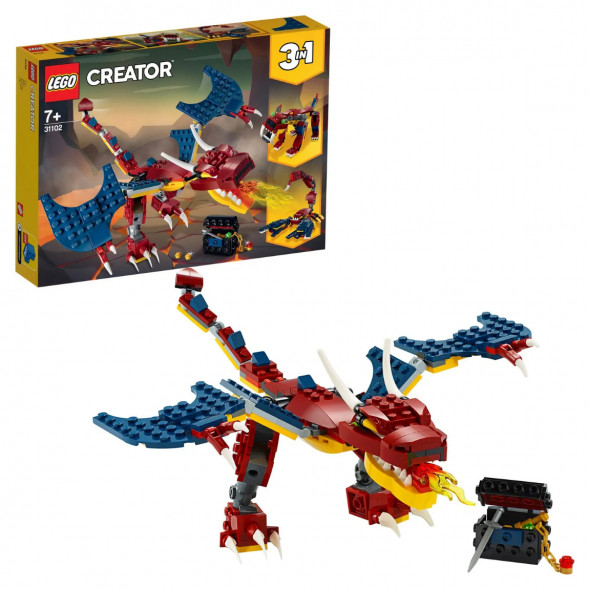 Конструктор LEGO Creator 31102 Огненный дракон в Новокузнецке