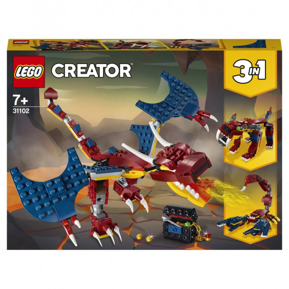 Конструктор LEGO Creator 31102 Огненный дракон в Новокузнецке