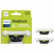 Сменные лезвия Philips OneBlade Intimate, 2 шт, QP229/52 в Новокузнецке