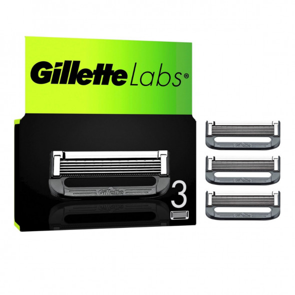 Лезвия для бритвы Gillette Labs, 3 шт. в Новокузнецке